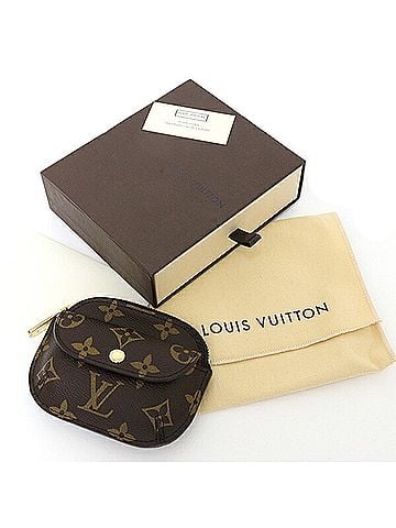 Louis Vuitton Louis Vuitton Portemonnaie Chilling Coin Case, Monogram, M60025, Brown (view 2)