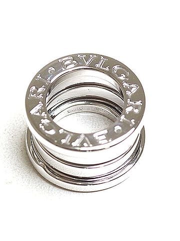 Bvlgari Bvlgari B.zero1 pendant top, 18K white gold, W15.0 x H9.0 D2.6mm, 750 gold polished. (view 2)