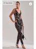 Akira Floral Black Jumpsuit Size XL - photo 3