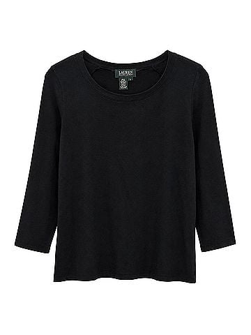 Ralph Lauren Lauren 3/4 Sleeve Blouse (view 1)