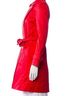 Coach 100% Acetate Color Block Orange Trenchcoat Size XS - photo 4