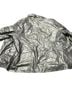 Roaman's 100% Faux Leather Damask Gray Leather Jacket Size 32 - photo 2