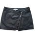 FRAME 100% Lambskin Black Leather Skirt Size S - photo 4