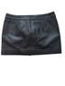 FRAME 100% Lambskin Black Leather Skirt Size S - photo 5