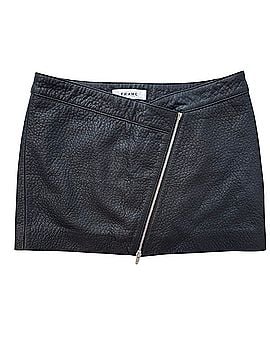FRAME Leather Skirt (view 1)