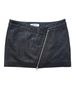 FRAME 100% Lambskin Black Leather Skirt Size S - photo 1
