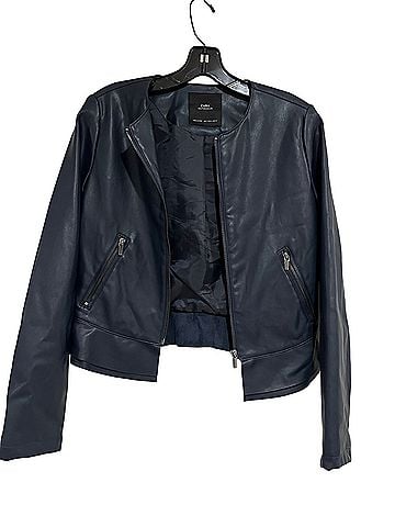 Zara Zara Faux Leather Jacket (view 1)
