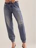 Rag & Bone 100% Cotton Solid Blue Casual Pants Size S - photo 13