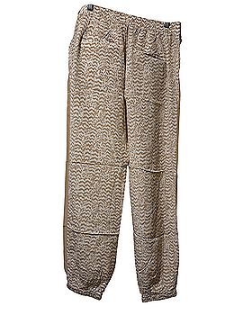 Gold Hawk Silk Pants (view 2)