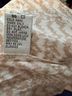 Gold Hawk 100% Silk Print Tan Ivory Silk Pants Size M - photo 8