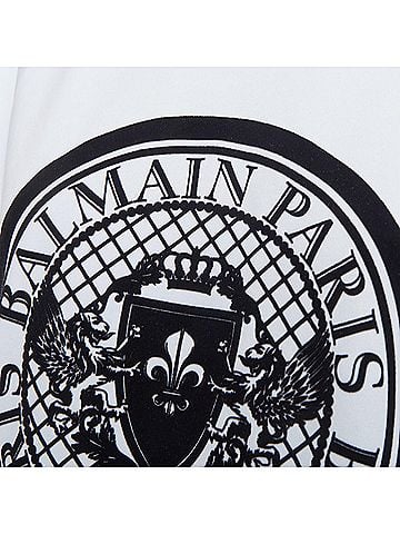 Balmain Balmain cotton coin logo sweatshirt (view 2)