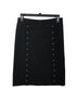BCBGMAXAZRIA Solid Black Casual Skirt Size 0 - photo 2