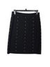 BCBGMAXAZRIA Solid Black Casual Skirt Size 0 - photo 1