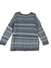 J.Jill Print Multi Color Pullover Sweater Size 1X - photo 2