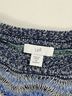J.Jill Print Multi Color Pullover Sweater Size 1X - photo 4