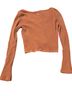 Billabong Brown Long Sleeve Blouse Size S - photo 2