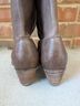FRYE 100% Leather Solid Brown Boots Size 8 - photo 7
