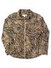 Michael Kors 100% Polyester Animal Print Multi Color Brown Black Button-Down Shirt Size L - photo 1