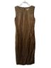 St. John Gold Cocktail Dress Size 2X - photo 1