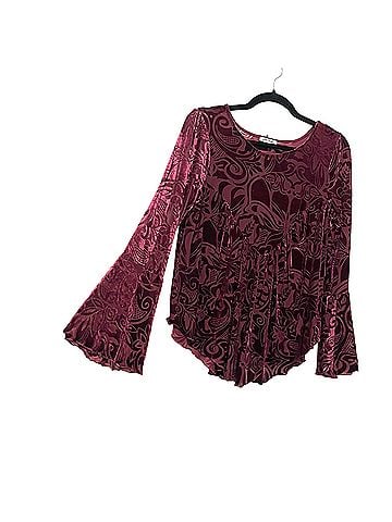 Ultra Pink Long Sleeve Blouse (view 1)