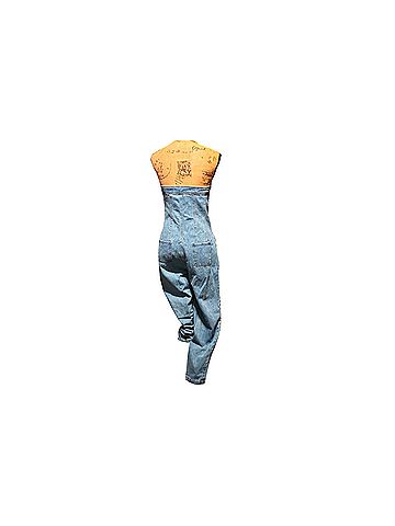 Athena Athina Strappless Blue Denim Jumpsuit (view 2)