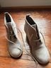 Bass 100% Suede Tan Ankle Boots Size 8 1/2 - photo 3