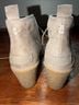 Bass 100% Suede Tan Ankle Boots Size 8 1/2 - photo 4
