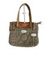 Fossil Floral Multi Color Tan Leather Tote One size - photo 7