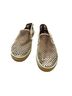 Tory Burch 100% Suede Checkered-gingham Graphic Tan Flats Size 6 - photo 1