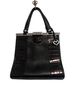 Brighton Black Leather Tote One size - photo 1