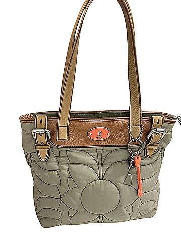 Fossil Leather Tote (view 1)