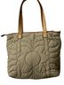Fossil Floral Multi Color Tan Leather Tote One size - photo 2