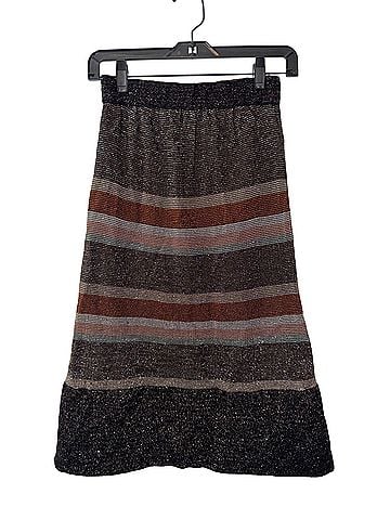 M Missoni Striped Knit Midi Skirt Formal Skirt (view 1)