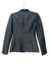 Elizabeth and James 100% Polyester 63% Viscose 5% Cotton 3% Elastane Floral Green Black Blazer Size 0 - photo 2
