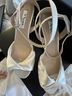 Nina 100% Satin White Heels Size 9 1/2 - photo 3