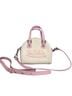Von Dutch Pink White Leather Tote One size - photo 1