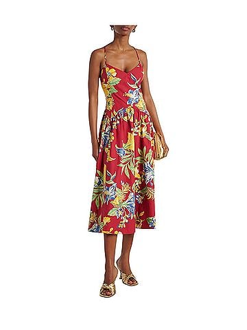 Polo by Ralph Lauren Tropical Floral Casual Dress (view 1)