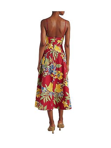 Polo by Ralph Lauren Tropical Floral Casual Dress (view 2)