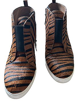 Linea Paolo wedged animal print sneaker Ankle Boots (view 1)