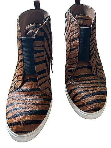 Linea Paolo wedged animal print sneaker Ankle Boots (view 1)