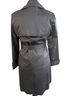 Esprit 100% Polyester Gray Trenchcoat Size L - photo 2