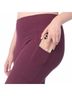 Lukka Lux Solid Stripes Purple Leggings Size 2X - photo 4