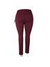 Lukka Lux Solid Stripes Purple Leggings Size 2X - photo 2