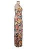 Derek Heart Floral Multi Color Blue Yellow Cocktail Dress Size S - photo 3