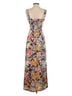 Derek Heart Floral Multi Color Blue Yellow Cocktail Dress Size S - photo 2
