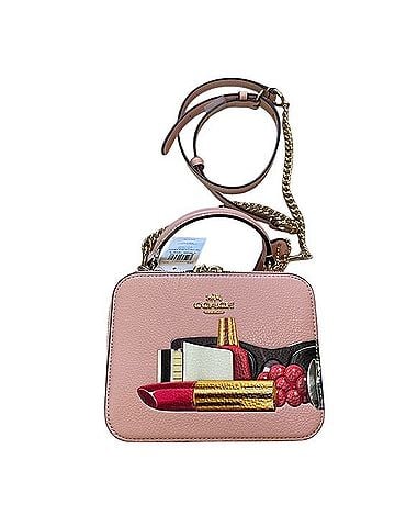 Coach Lipstick Appliqué Mini Crossbody Bag Crossbody Bag (view 1)