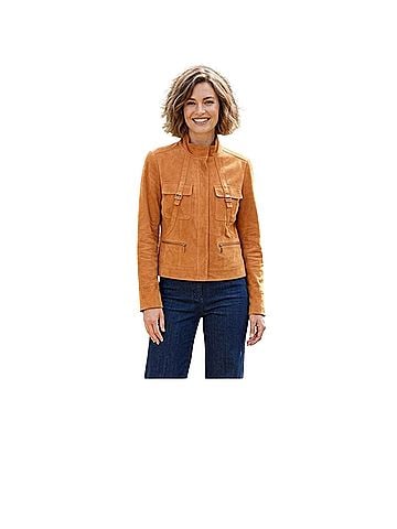 Lafayette 148 New York Leather Jacket (view 1)