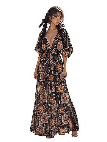 Forever 21 shades of Autumn Casual Dress (view 1)