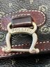 Pollini Print Black Brown Leather Crossbody Bag One size - photo 14