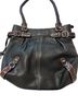 Brighton Black Leather Hobo One size - photo 1